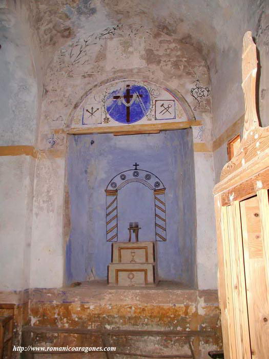 INTERIOR DEL �BSIDE SUR